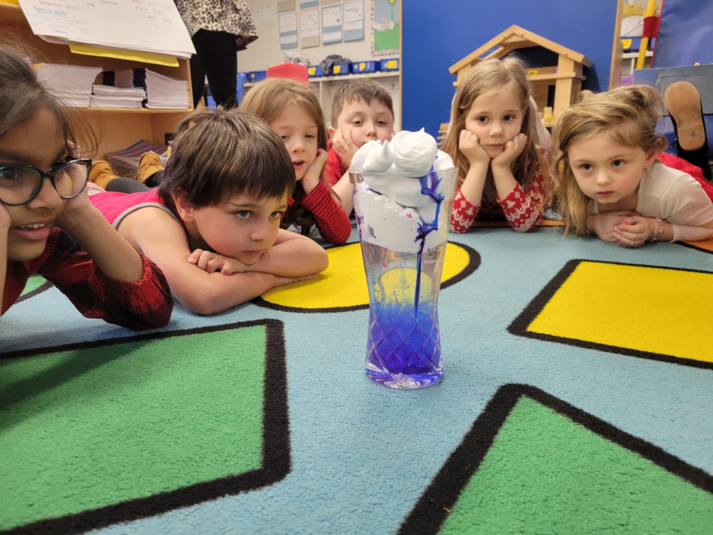 Kindergarten program at Apple Blossoms Child Center